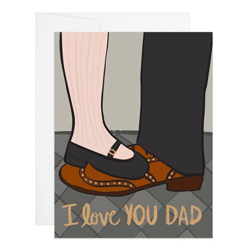 I Love You Dad - Father's Day Card