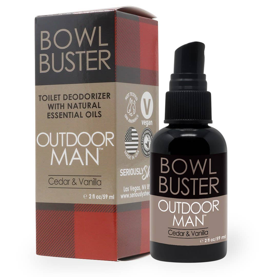 Bowl Buster Toilet Spray- Cedar & Vanilla