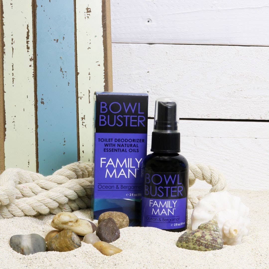 Bowl Buster Toilet Spray- Ocean & Bergamot Scent